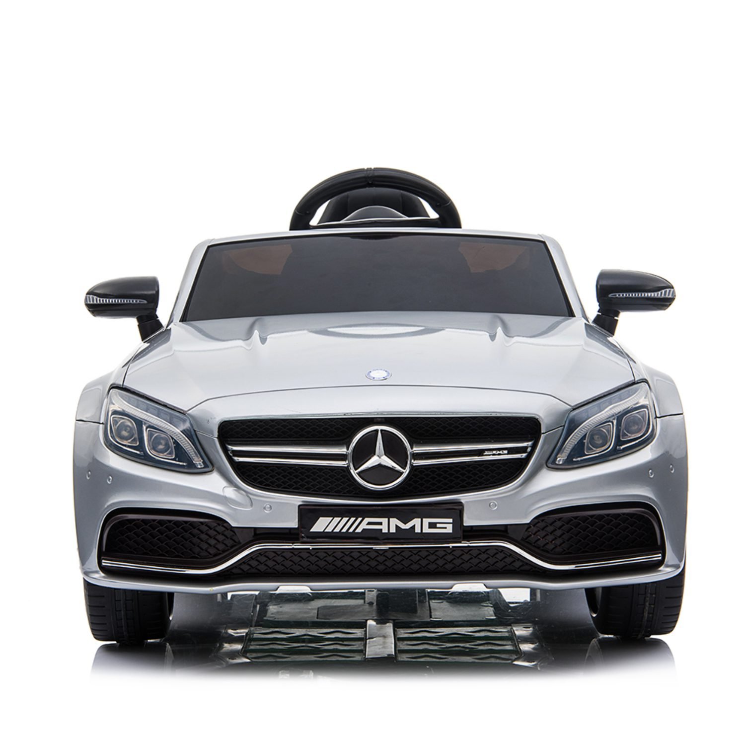Лицензирана акумулаторна кола Mercedes C63, 80W, 12V7Ah, R/C 2.4G, EVA гуми - Image 2