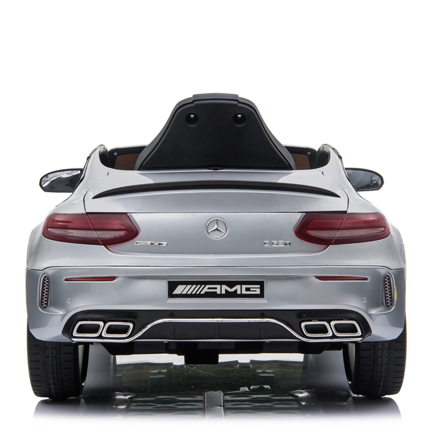 Лицензирана акумулаторна кола Mercedes C63, 80W, 12V7Ah, R/C 2.4G, EVA гуми - Image 6
