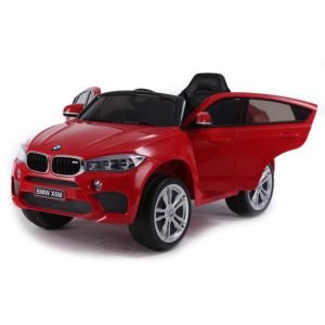 Лицензиран акумулаторен джип, BMW X6M, 12V/10AH, 240W, R/C 2.4 G, EVA гуми