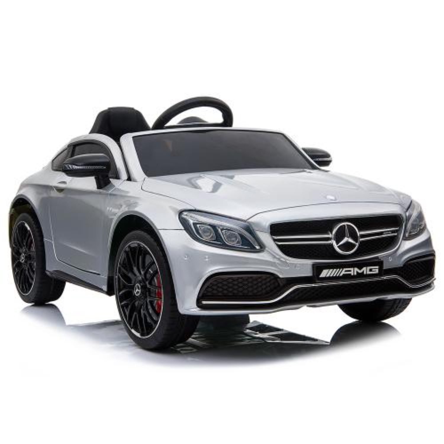 Лицензирана акумулаторна кола Mercedes C63, 80W, 12V7Ah, R/C 2.4G, EVA гуми - Image 3
