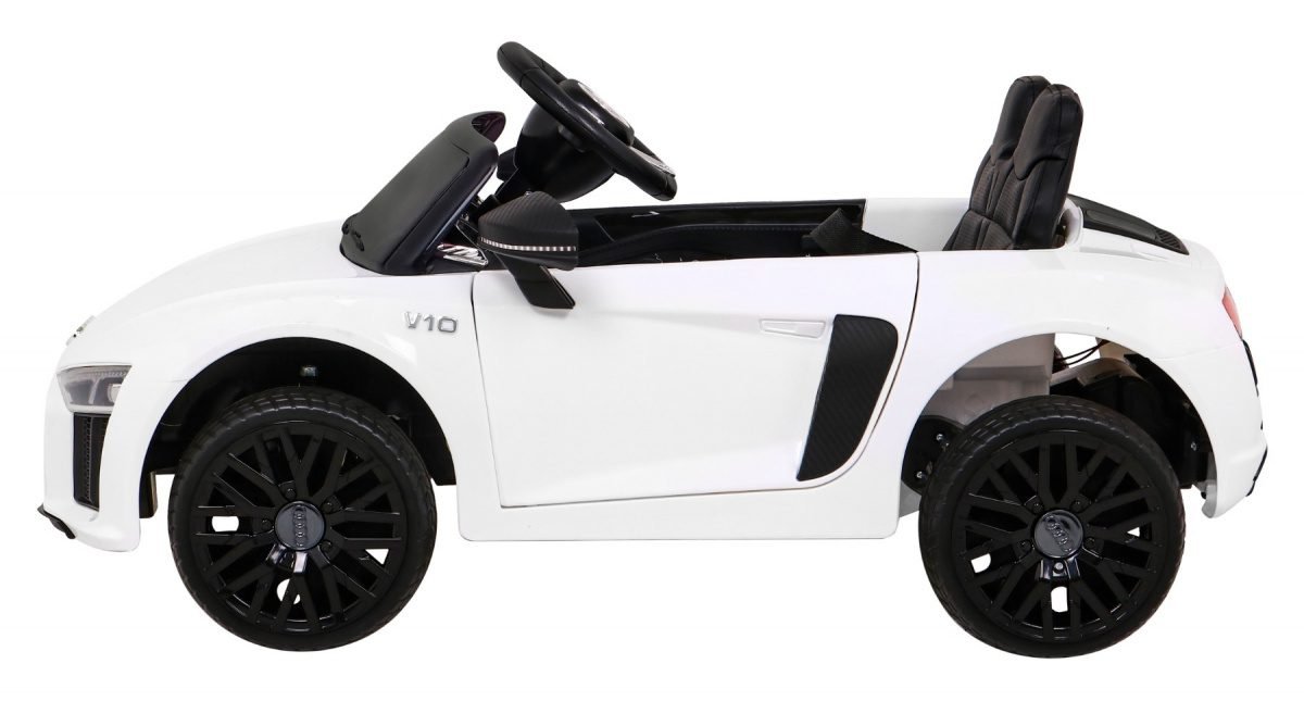 Лицензирана Акумулаторна Кола Audi R8, 70W, 12V4,5Ah, R/C 2.4, EVA гуми - Image 4