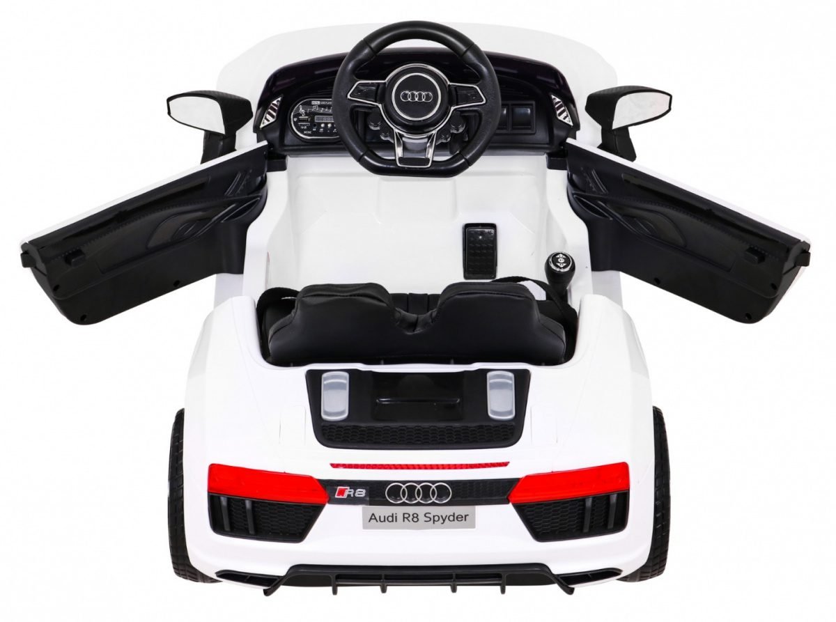 Лицензирана Акумулаторна Кола Audi R8, 70W, 12V4,5Ah, R/C 2.4, EVA гуми - Image 6