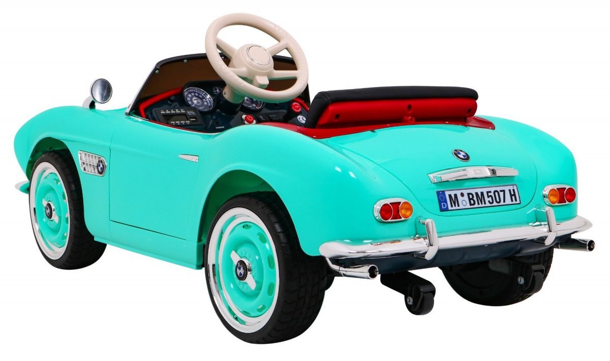 Лицензирана Акумулаторна Кола BMW 507 Retro, 70W, 12V/7Ah, R/C 2.4, EVA гуми - Image 5