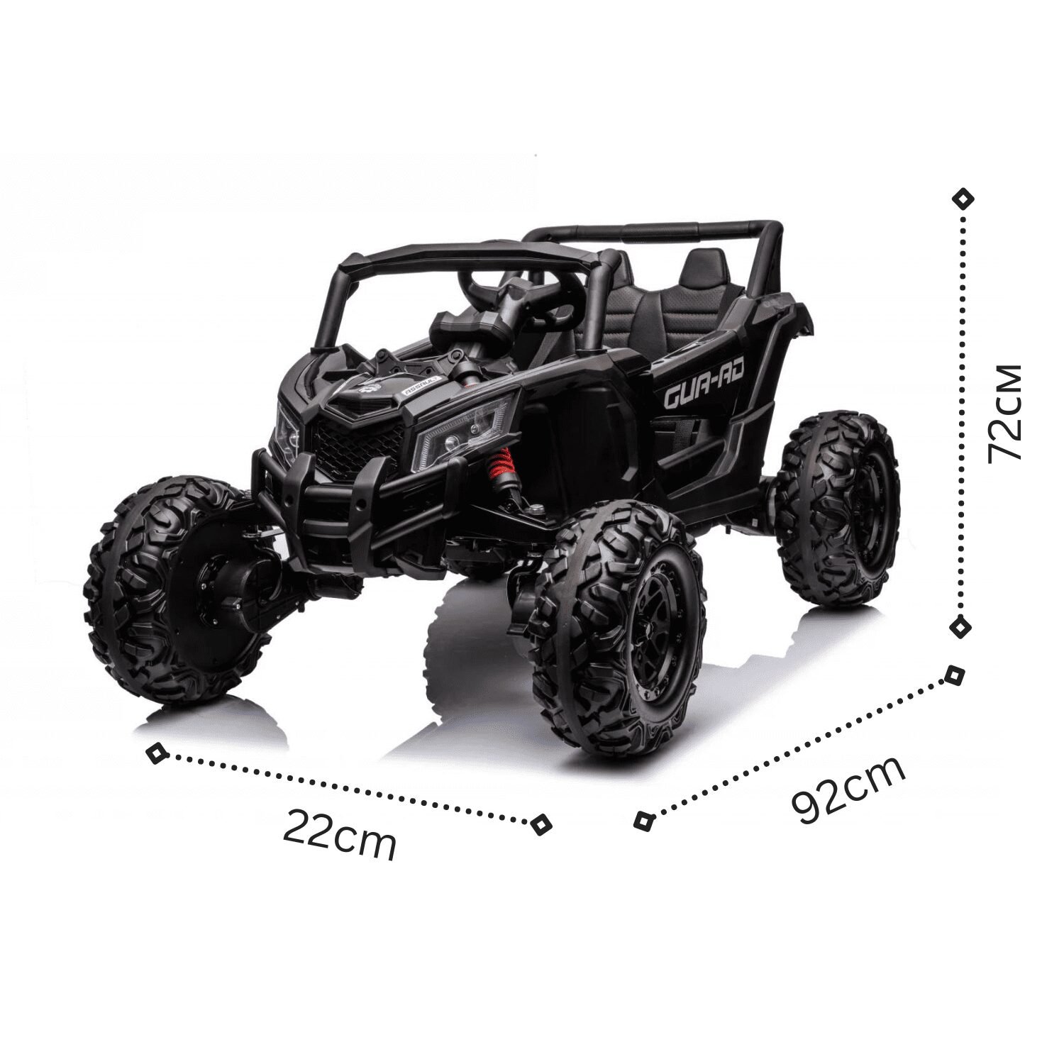 Детско Акумулаторно UTV, 120W, 12V/14Ah, EVA гуми, Двуместно - Image 8