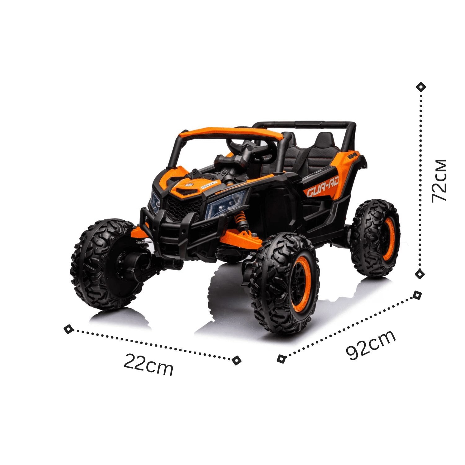 Детско Акумулаторно UTV, 120W, 12V/14Ah, EVA гуми, Двуместно - Image 12