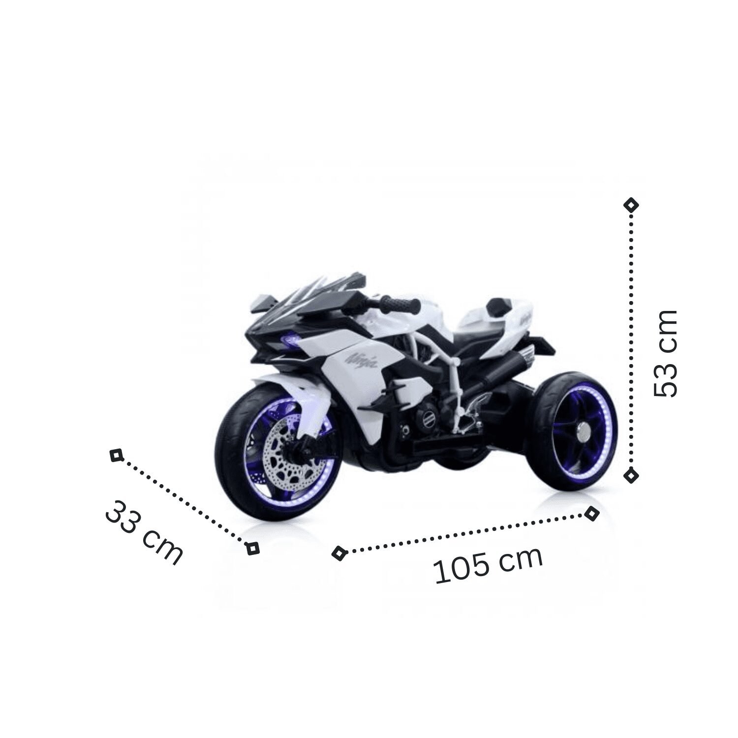 Акумулаторен мотор Ninja, 12V7Ah - Image 2
