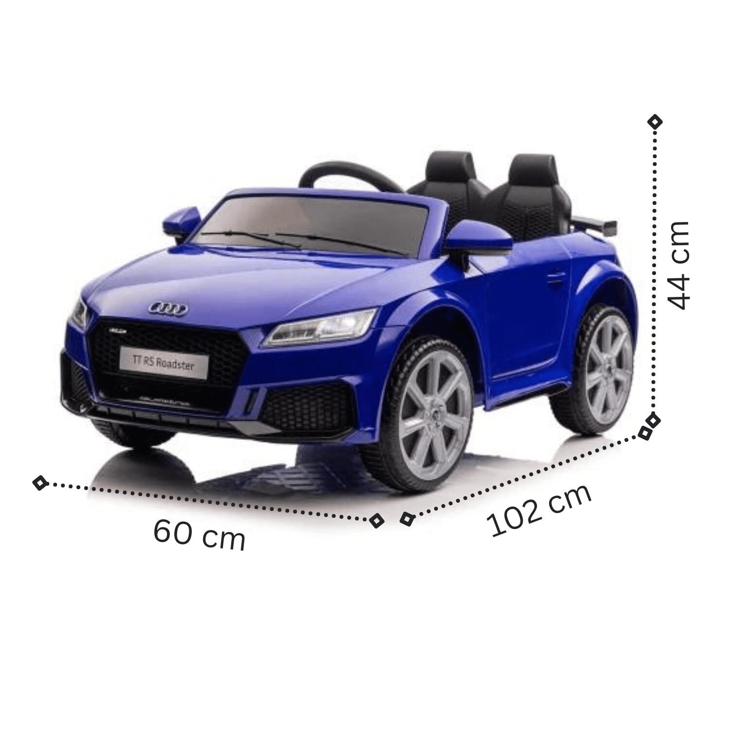 Лицензирана Aкумулаторна Kола Audi TT RS Roadster, 70W,12V/4.5Ah - Image 15