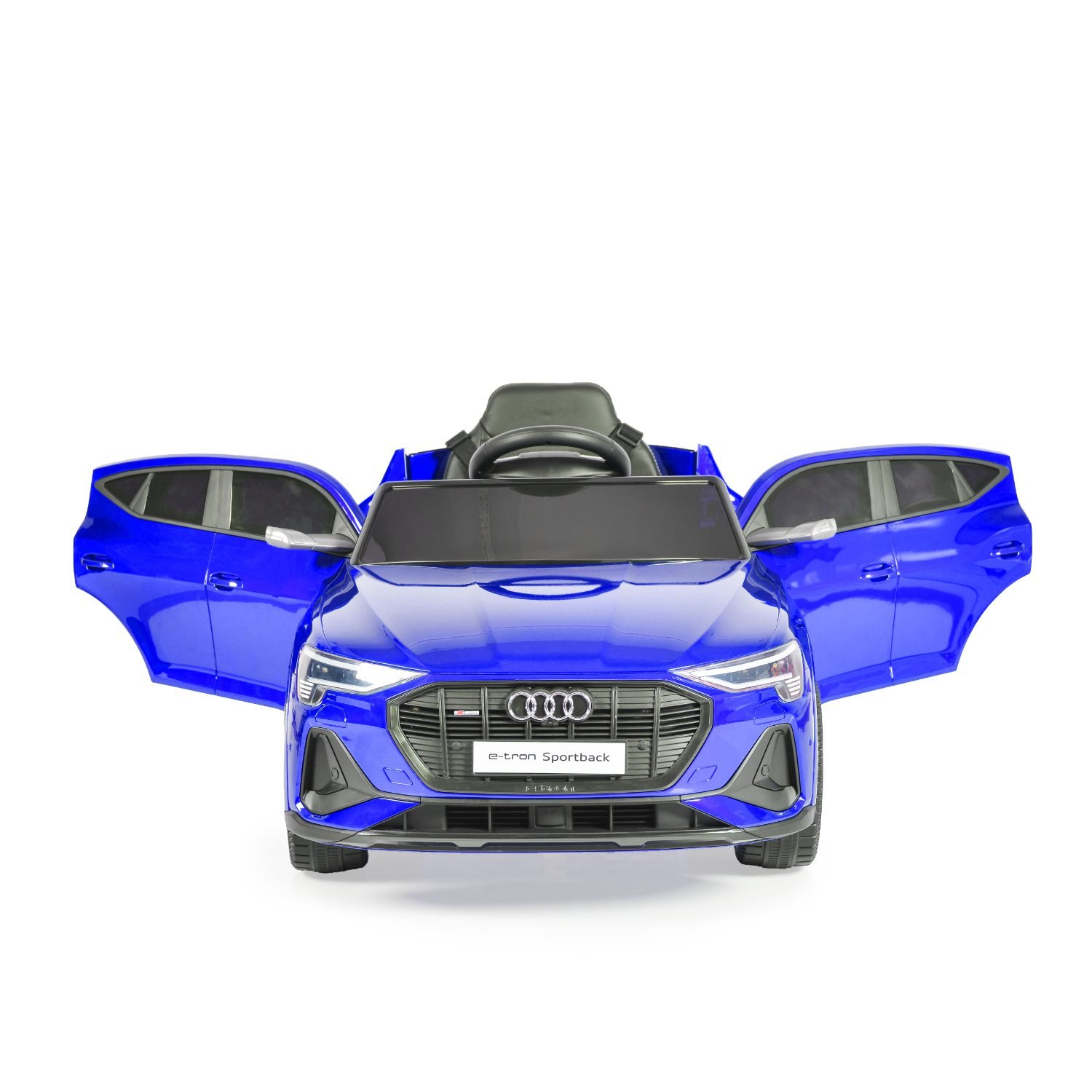 Лицензиран акумулаторен джип Audi Sportback, 12V7AH, R/C 2.4G, EVA гуми - Image 3