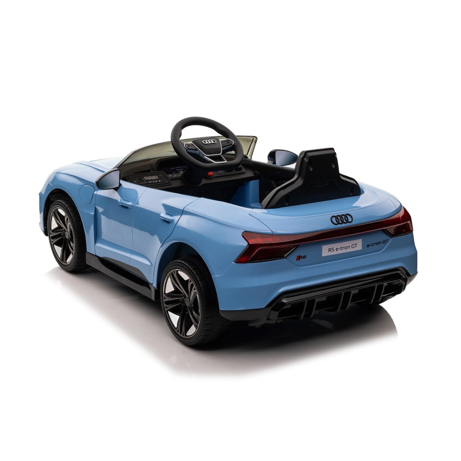 Лицензирана Акумулаторна Кола Audi RS Е-tron, 12V/7Ah, EVA гуми, R/C 2.4G - Image 3