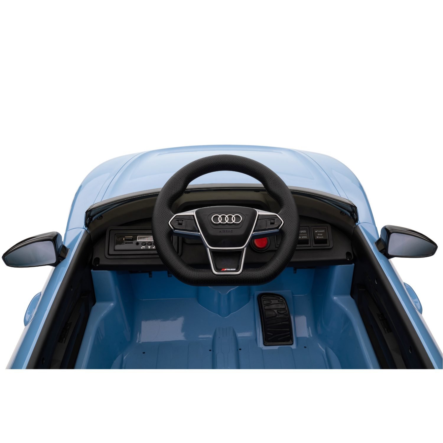 Лицензирана Акумулаторна Кола Audi RS Е-tron, 12V/7Ah, EVA гуми, R/C 2.4G - Image 9