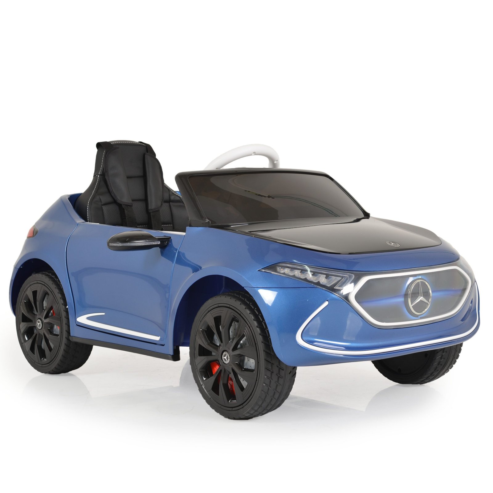 Лицензиран Aкумулаторен Джип Mercedes-Benz EQA, 12V7AH, R/C 2.4G, EVA гуми - Image 2