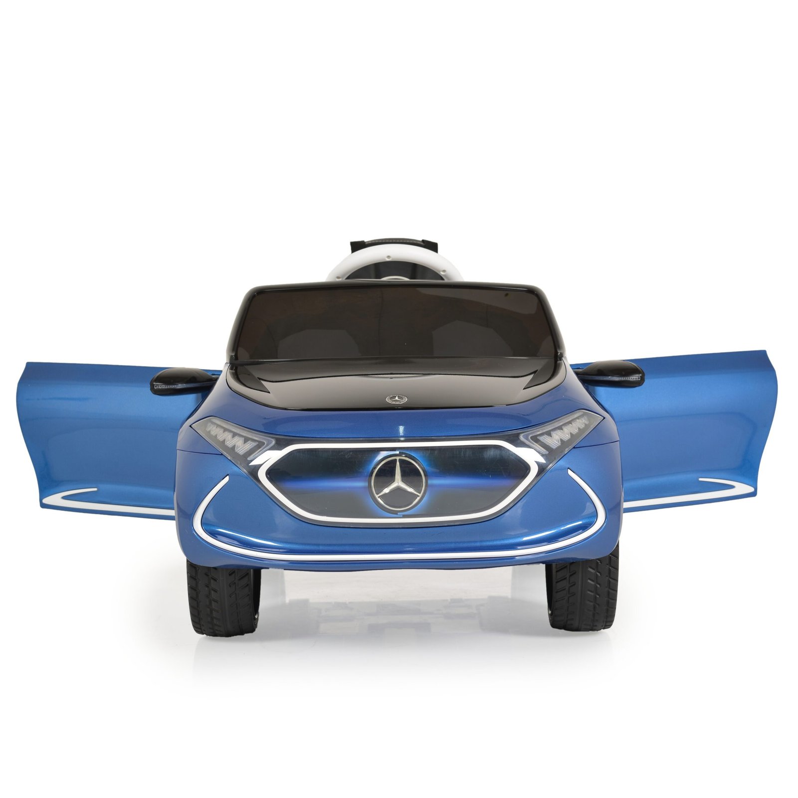 Лицензиран Aкумулаторен Джип Mercedes-Benz EQA, 12V7AH, R/C 2.4G, EVA гуми - Image 10