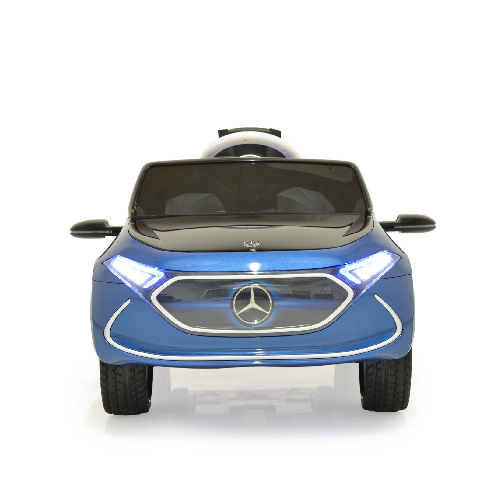 Лицензиран Aкумулаторен Джип Mercedes-Benz EQA, 12V7AH, R/C 2.4G, EVA гуми - Image 11