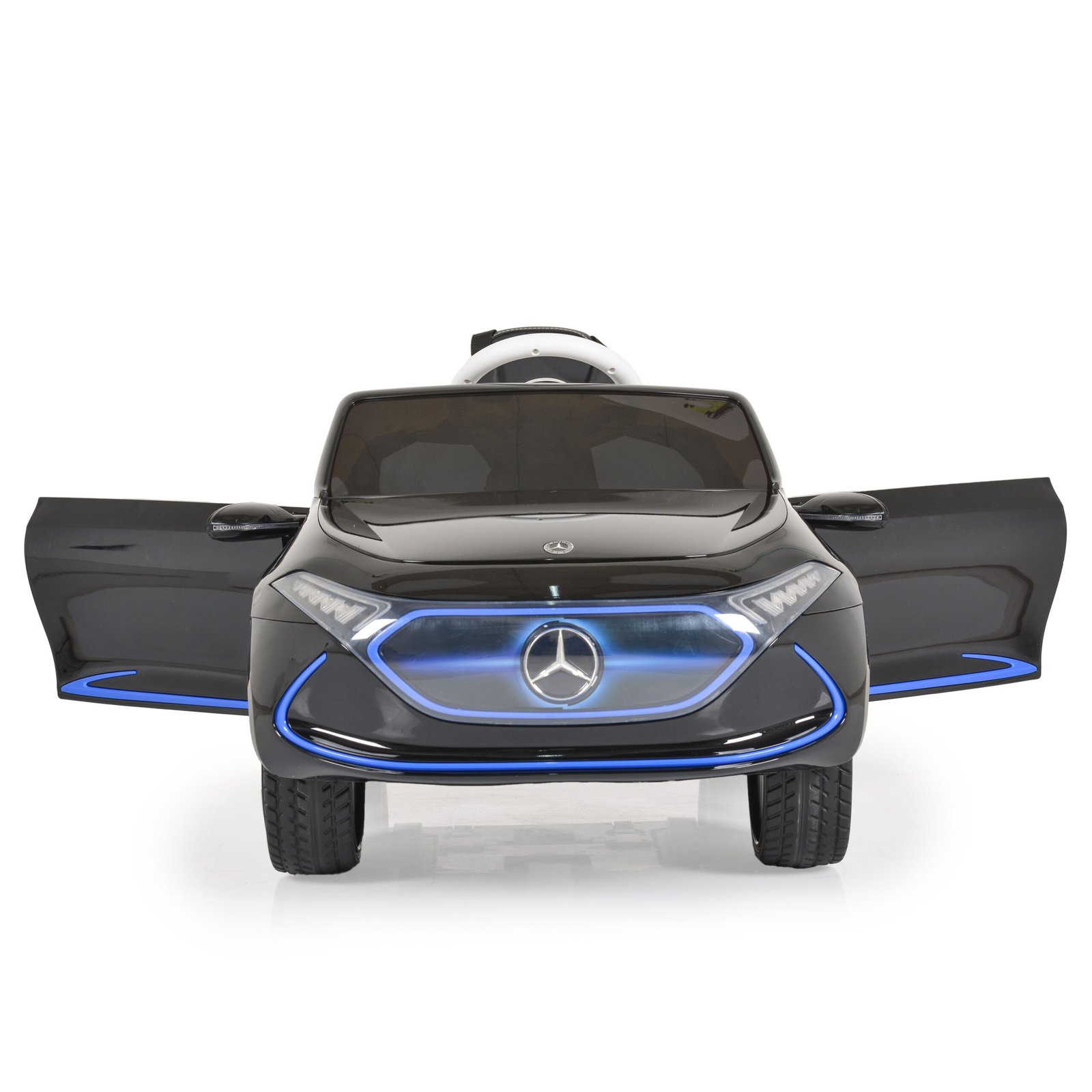 Лицензиран Aкумулаторен Джип Mercedes-Benz EQA, 12V7AH, R/C 2.4G, EVA гуми - Image 5