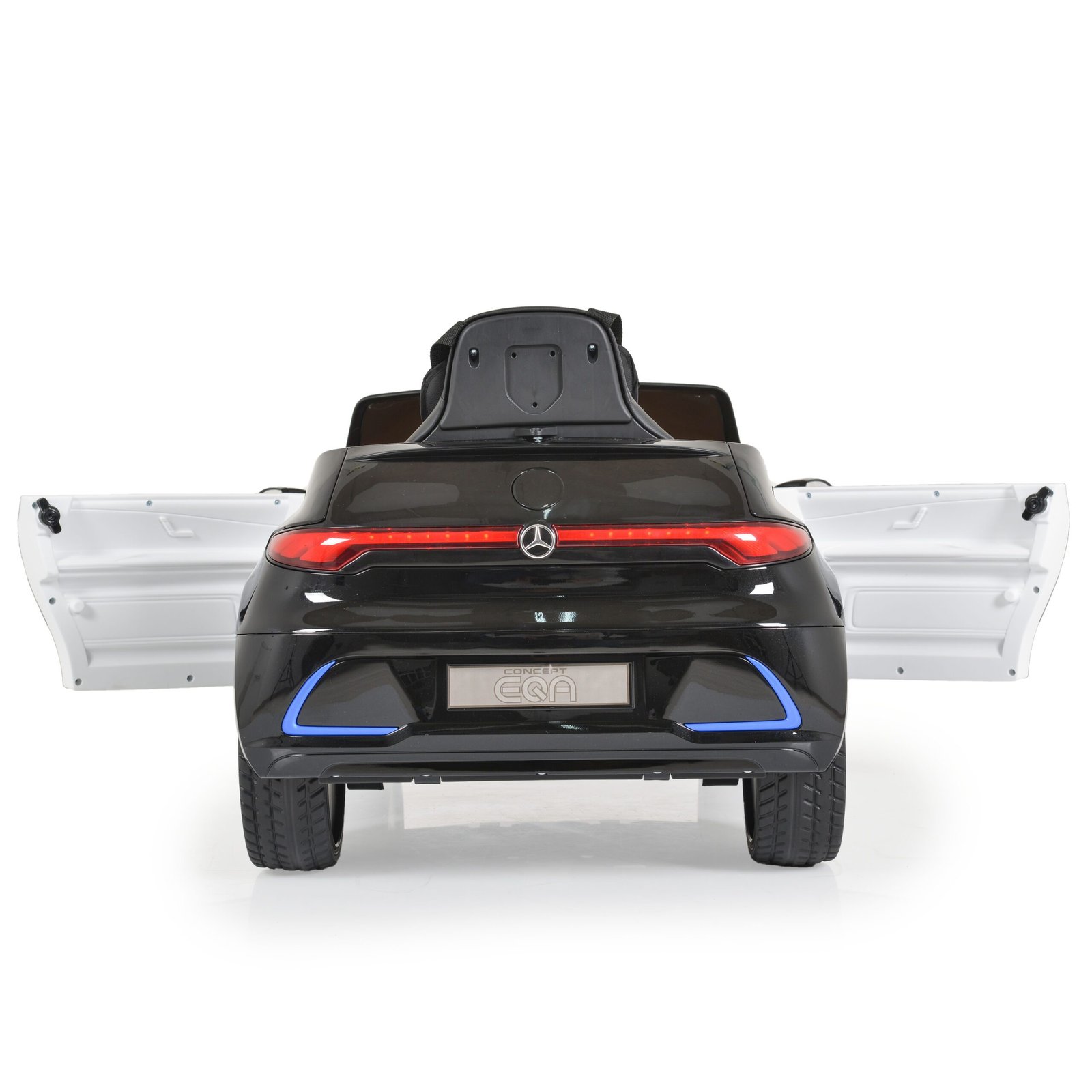 Лицензиран Aкумулаторен Джип Mercedes-Benz EQA, 12V7AH, R/C 2.4G, EVA гуми - Image 8