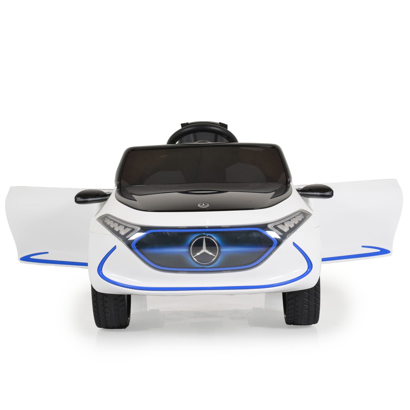 Лицензиран Aкумулаторен Джип Mercedes-Benz EQA, 12V7AH, R/C 2.4G, EVA гуми - Image 5