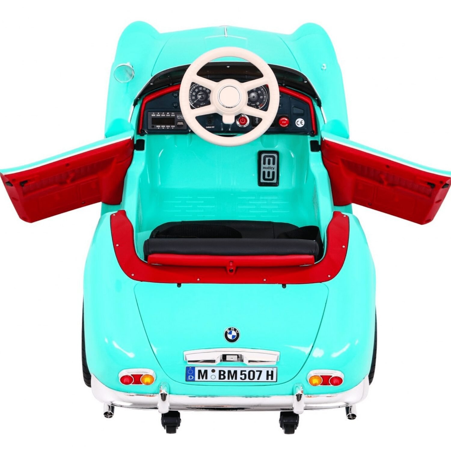 Лицензирана Акумулаторна Кола BMW 507 Retro, 70W, 12V/7Ah, R/C 2.4, EVA гуми - Image 16