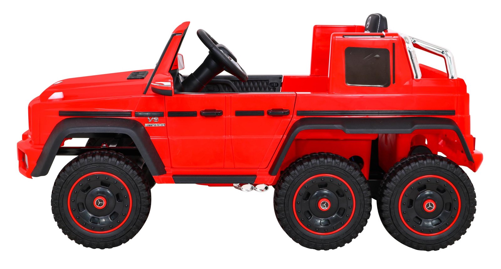 Лицензиран Акумулаторен Джип Mercedes G63 6x6 AMG, 140W, 12V/10Ah, R/C 2.4, EVA гуми, 6х6 - Image 6