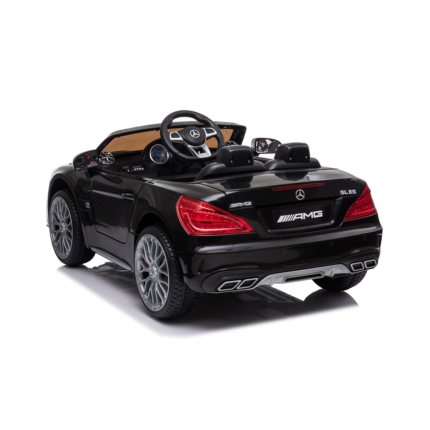 Лицензирана акумулаторна кола Mercedes Benz SL65, 70W, 12V7Ah, R/C 2.4G, EVA гуми - Image 2