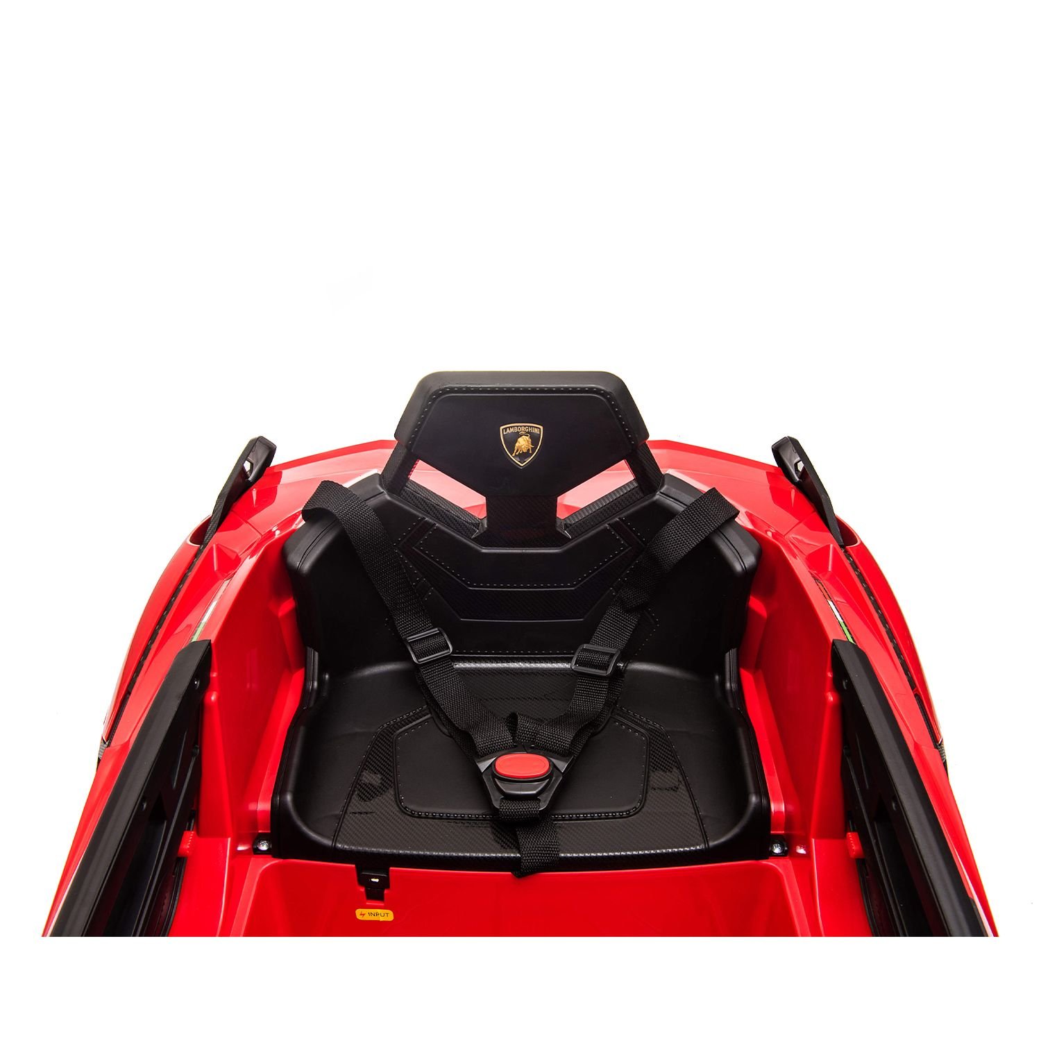 Лицензирана акумулаторна кола Lamborghini Sian, 12V, EVA гуми, Кожена седалка - Image 4