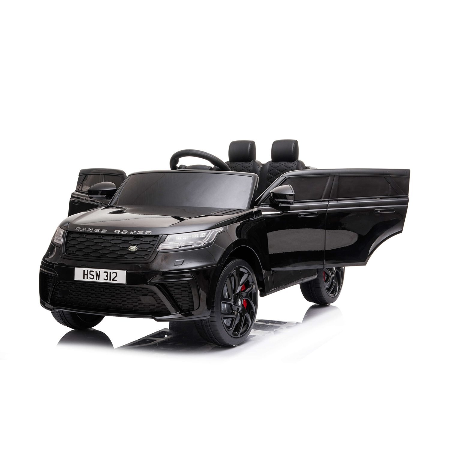 Лицензиран акумулаторен джип Range Rover Velar, 80W, 12V7AH, R/C 2.4 G, EVA гуми - Image 4