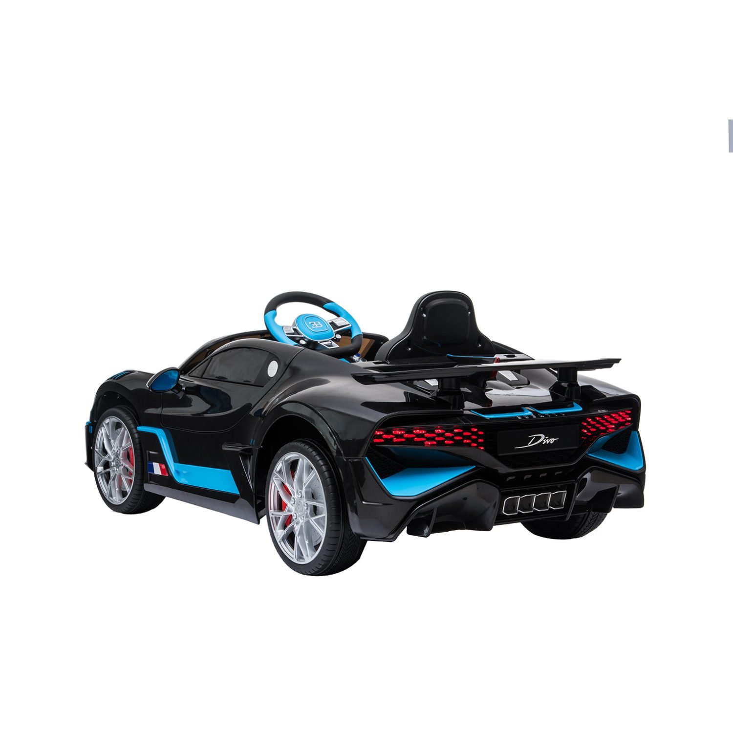 Лицензирана акумулаторна кола Bugatti Divo, 12V/7AH, 70W, R/C 2.4G, EVA гуми - Image 4