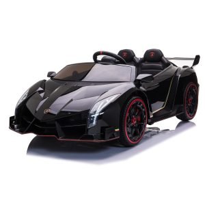 Лицензирана акумулаторна кола Lamborghini Veneno, 170W, 12V10AH, R/C 2.4G, EVA гуми