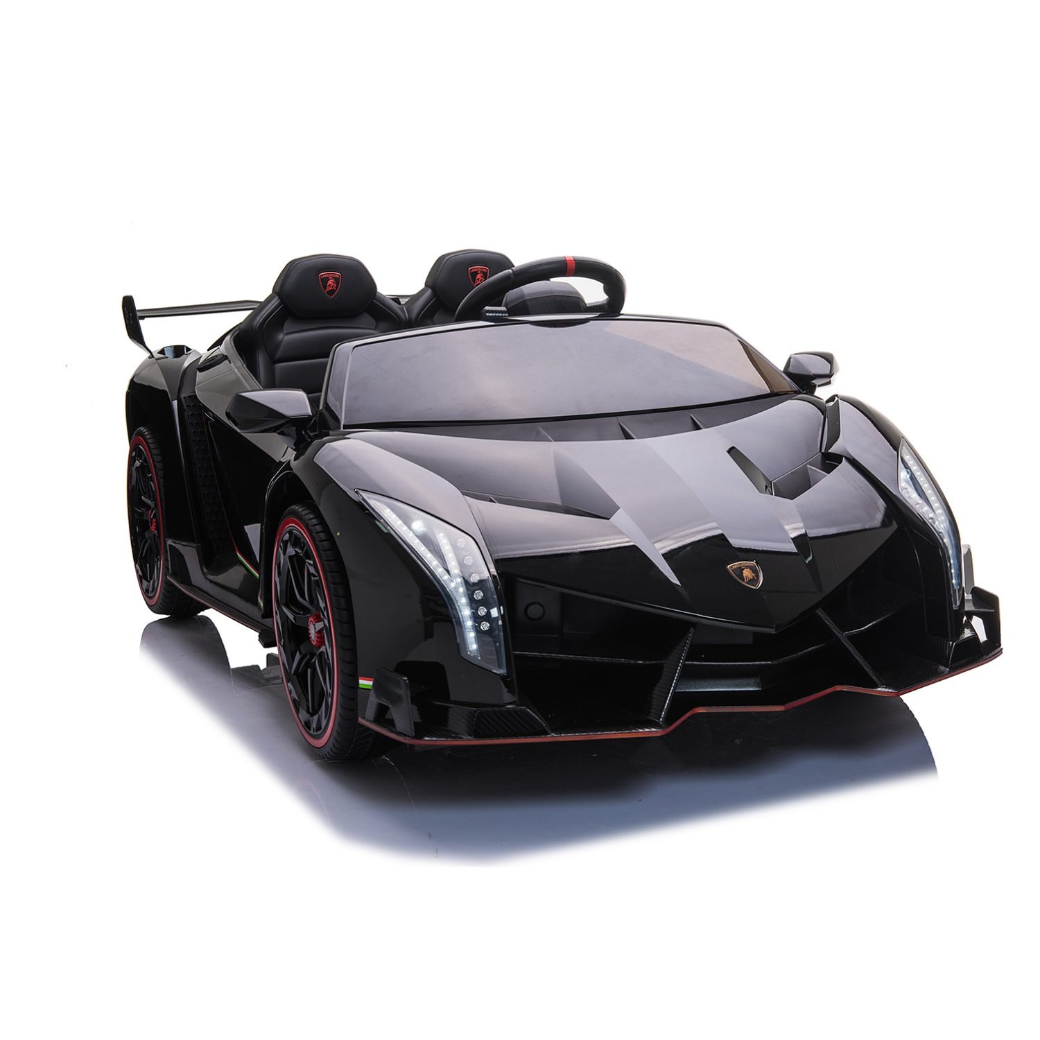 Лицензирана акумулаторна кола Lamborghini Veneno, 170W, 12V10AH, R/C 2.4G, EVA гуми - Image 2
