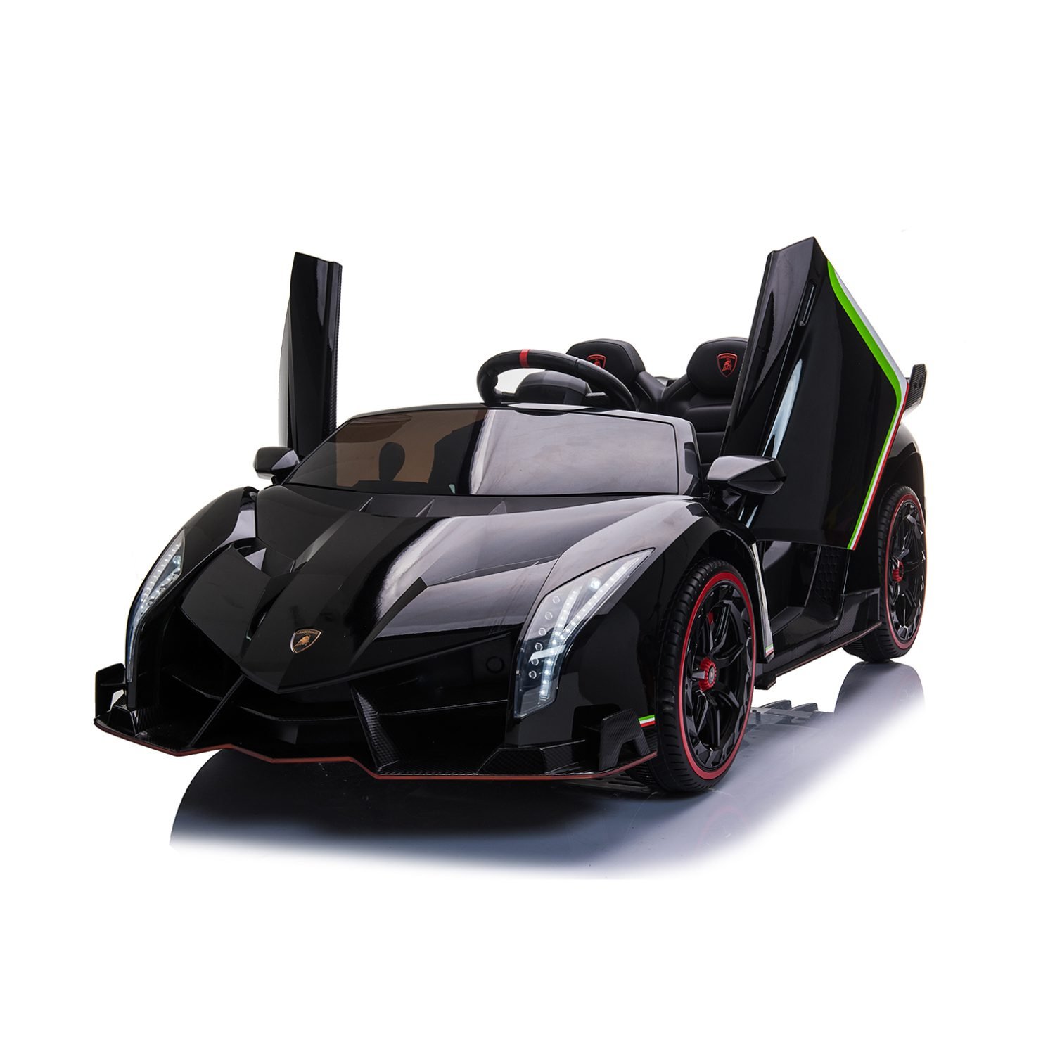 Лицензирана акумулаторна кола Lamborghini Veneno, 170W, 12V10AH, R/C 2.4G, EVA гуми - Image 3