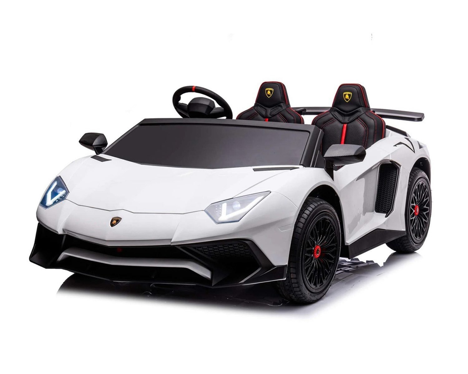 Лицензирана Акумулаторна Кола Lamborghini Aventador SVJ, 110W, 24V10Ah, EVA гуми - Image 2