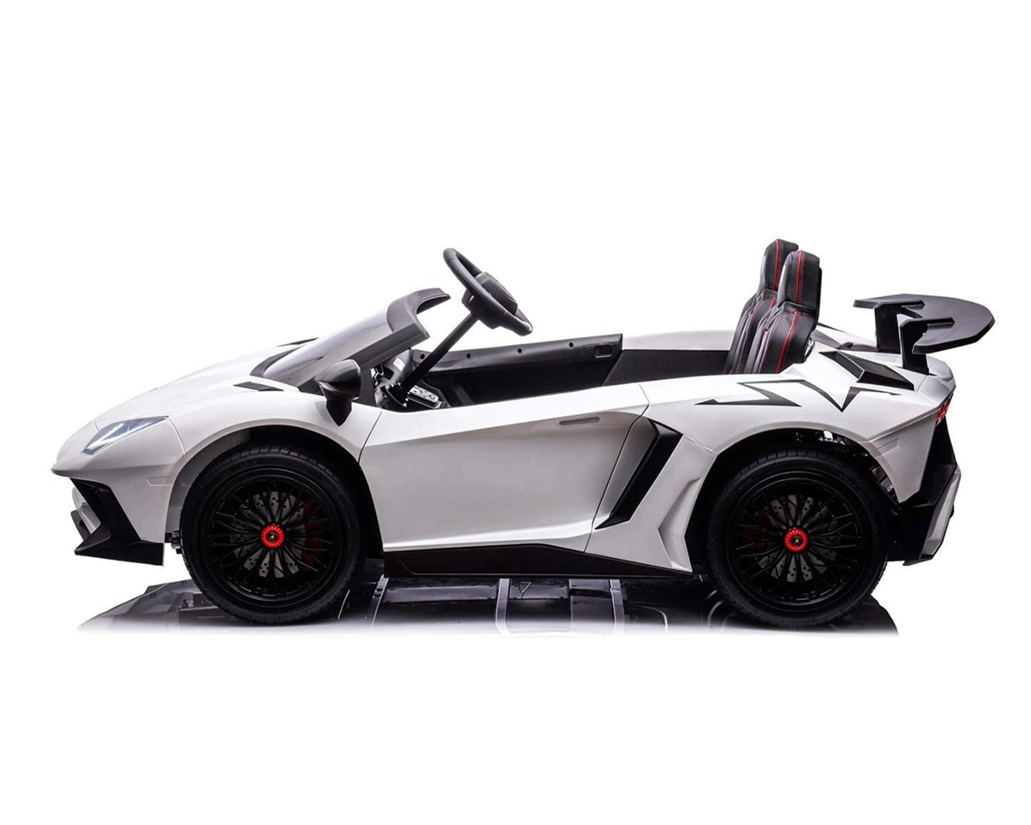 Лицензирана Акумулаторна Кола Lamborghini Aventador SVJ, 110W, 24V10Ah, EVA гуми - Image 4