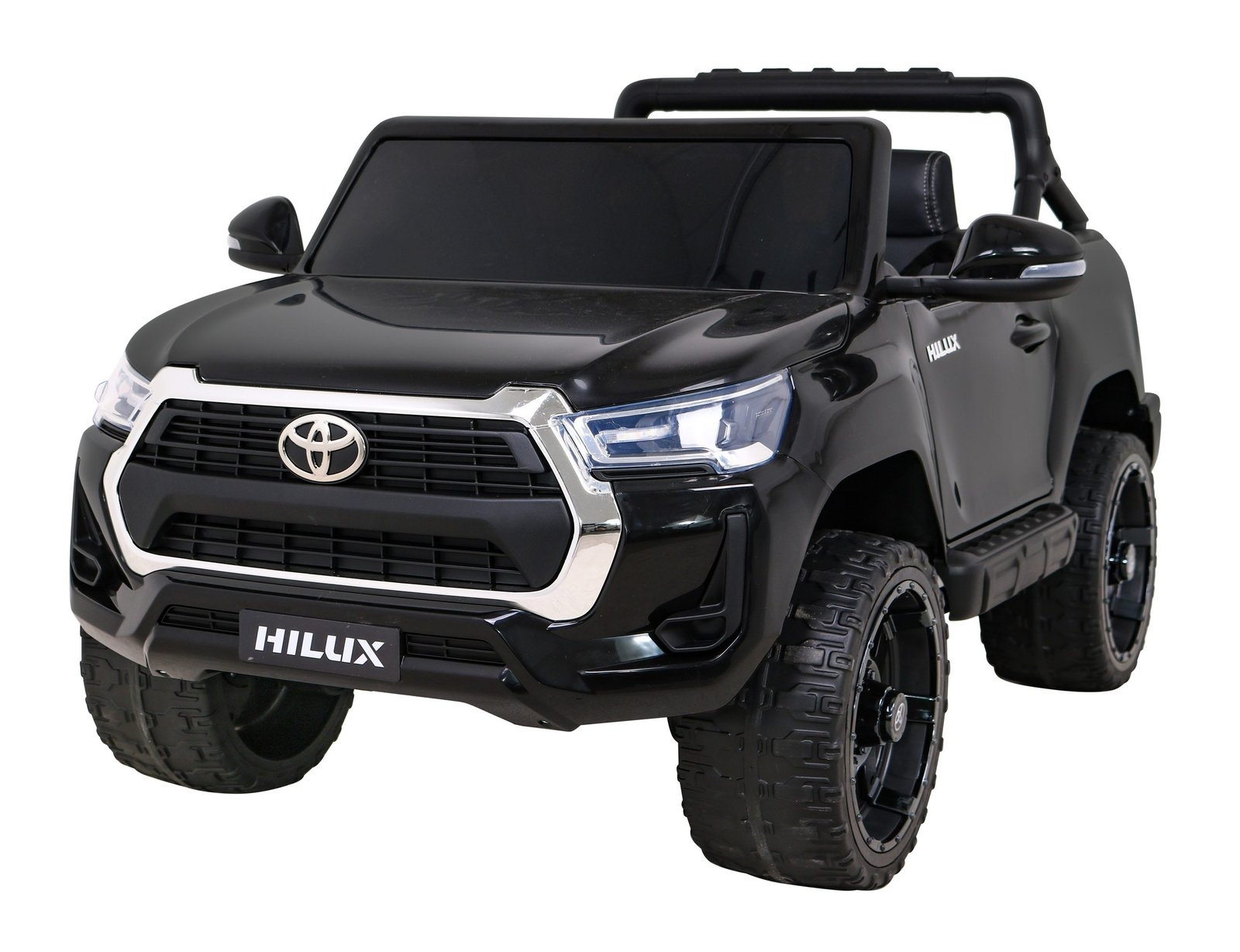Лицензиран акумулаторен джип Toyota Hilux, 180W, 12V/14Ah, R/C 2.4G, EVA гуми, 4х4 - Image 4
