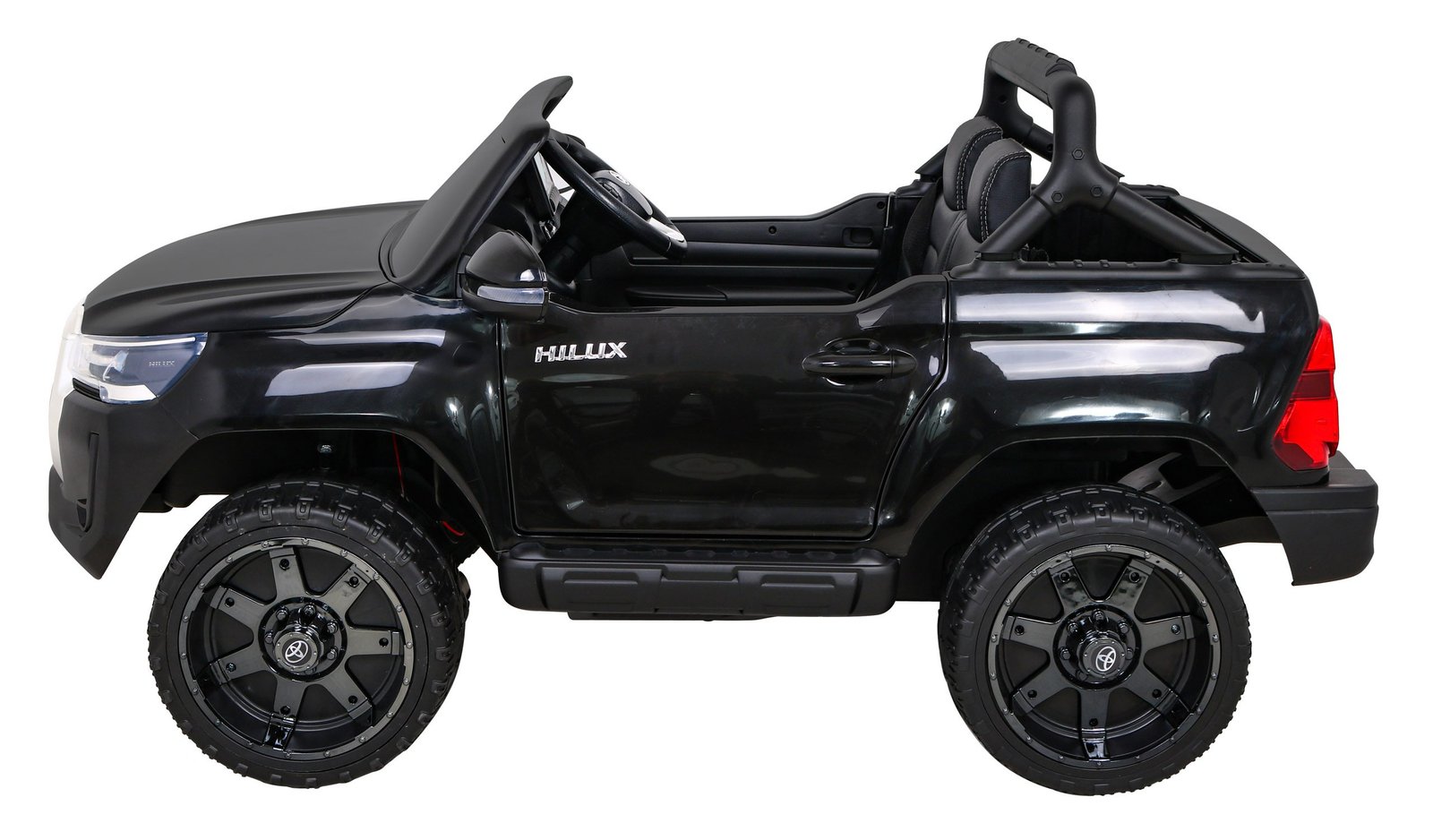 Лицензиран акумулаторен джип Toyota Hilux, 180W, 12V/14Ah, R/C 2.4G, EVA гуми, 4х4 - Image 6