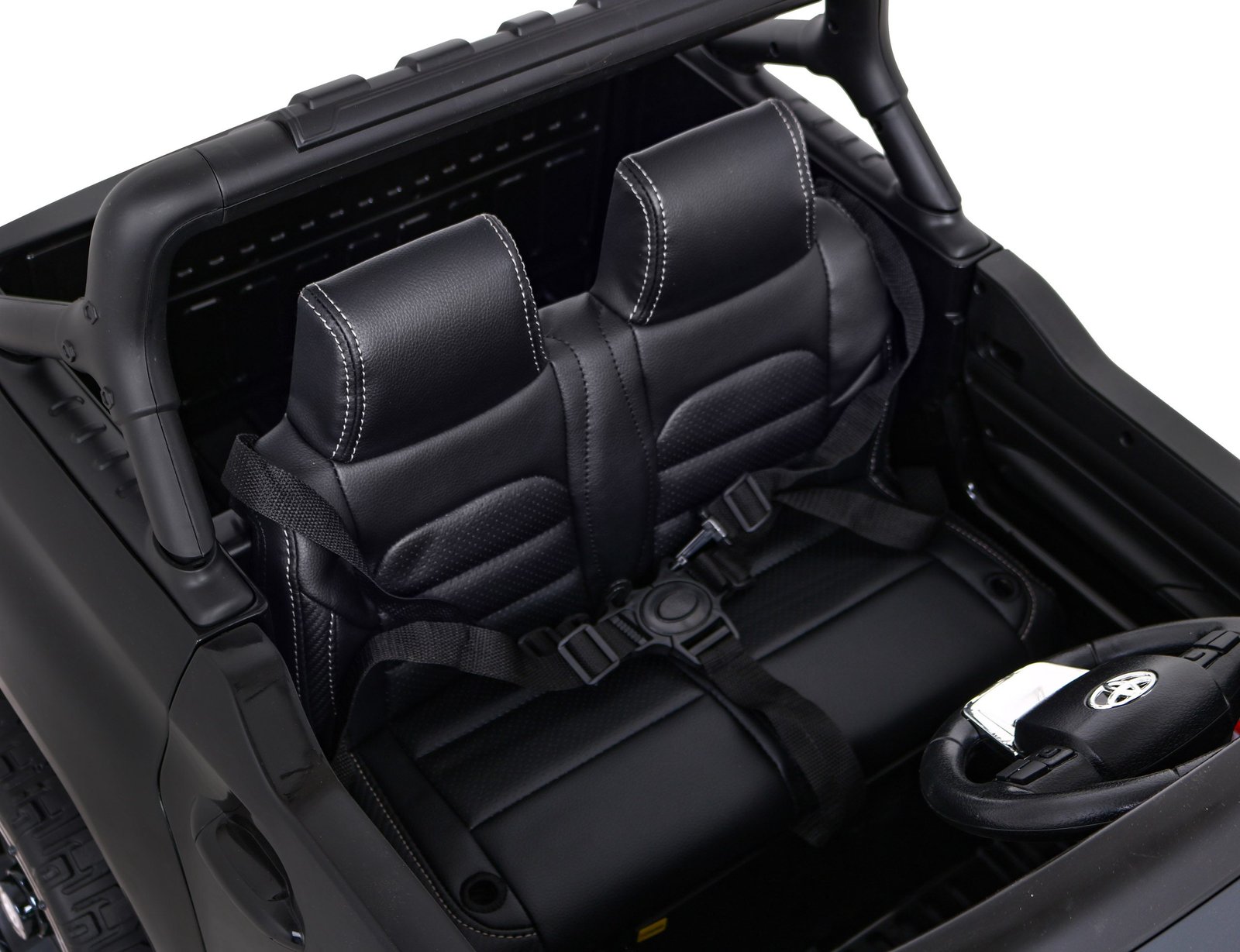 Лицензиран акумулаторен джип Toyota Hilux, 180W, 12V/14Ah, R/C 2.4G, EVA гуми, 4х4 - Image 15