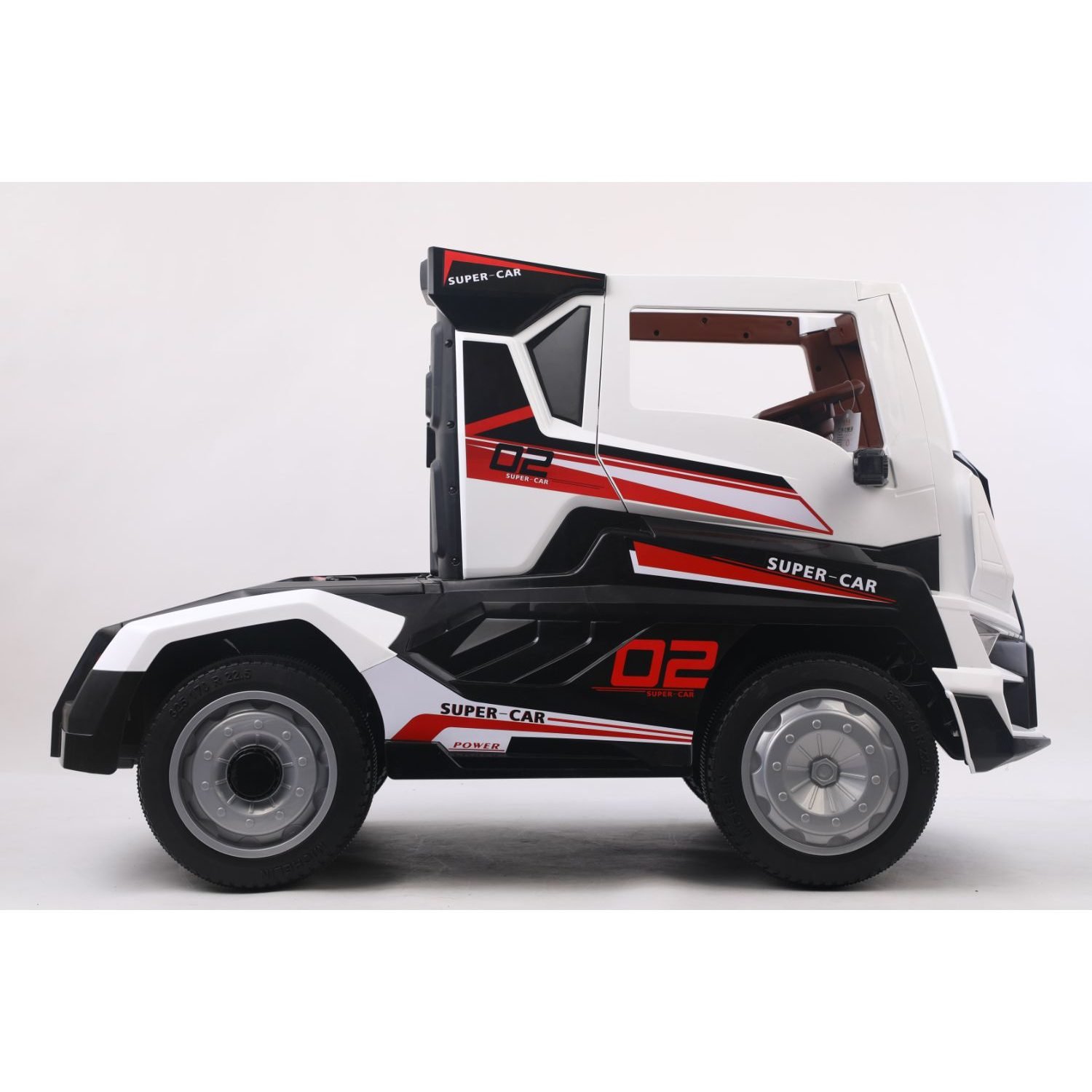 Акумулаторен камион Truck, 110W, 12V7AH, R/C 2.4, EVA гуми, 4х4 - Image 2