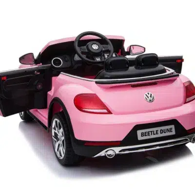 Лицензирана акумулаторна кола Volkswagen Beetle, 80W, 12V7Ah, R/C 2.4G, EVA гуми - Image 3