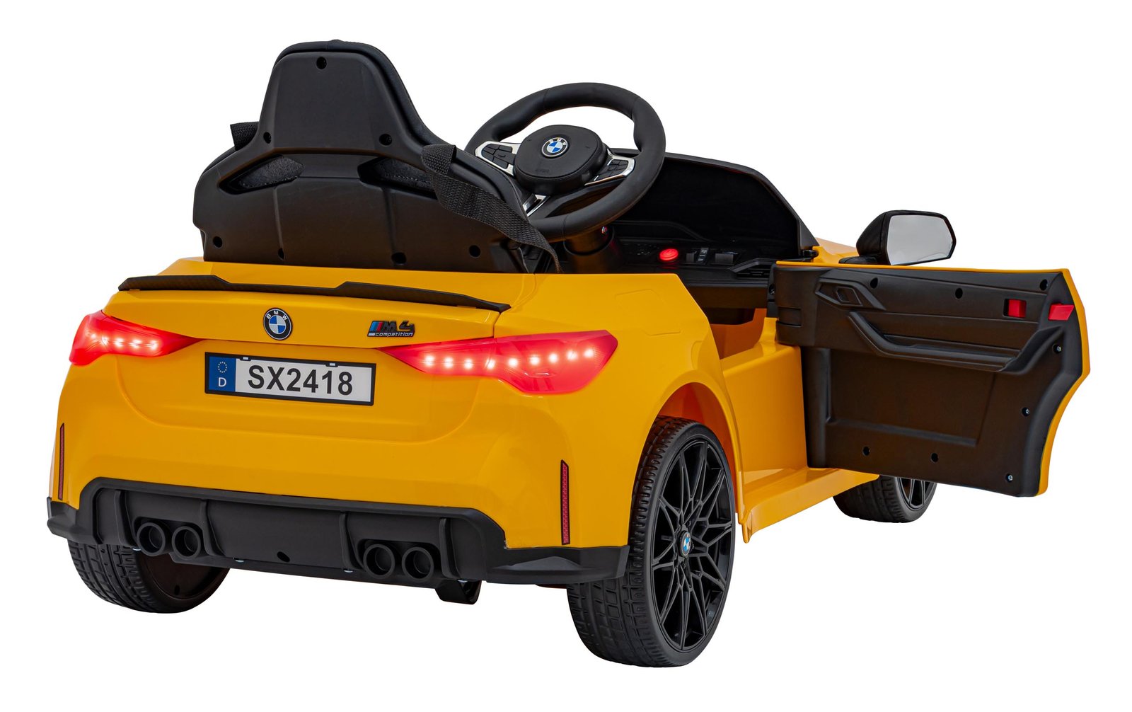 Лицензирана Акумулаторна Кола BMW M4 70W, 12V7Ah, R/C 2.4G - Image 9