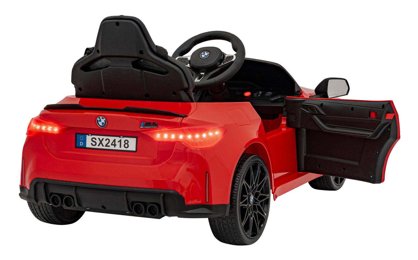 Лицензирана Акумулаторна Кола BMW M4 90W, 12V7Ah, R/C 2.4G - Image 8