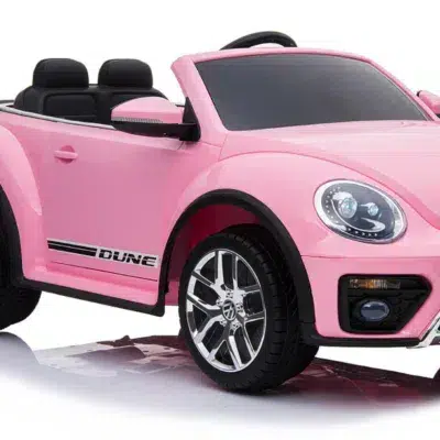 Лицензирана акумулаторна кола Volkswagen Beetle, 80W, 12V7Ah, R/C 2.4G, EVA гуми - Image 5