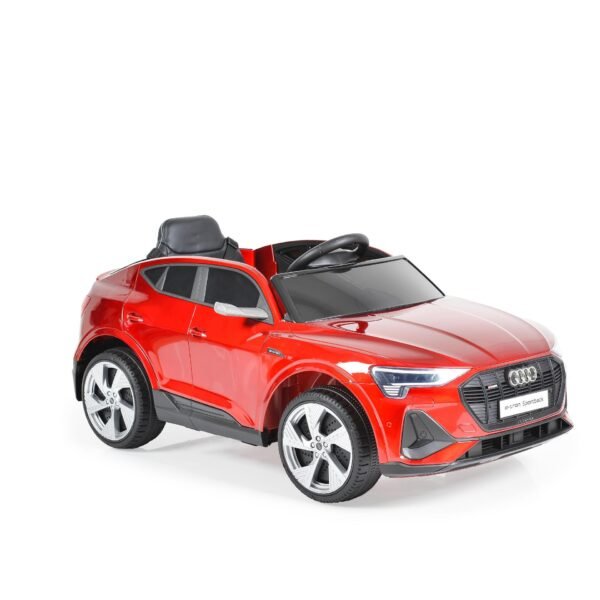 Лицензиран акумулаторен джип Audi Sportback, 12V7AH, R/C 2.4G, EVA гуми - Image 14