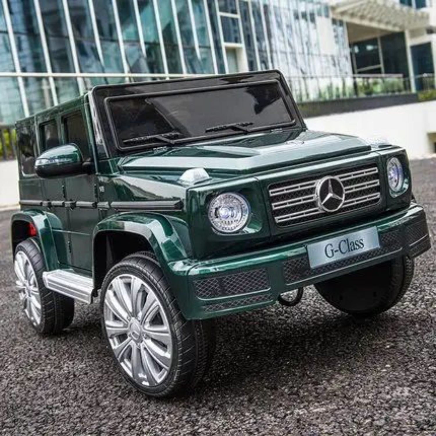 Лицензиран акумулаторен джип Mercedes Benz G500, 80W, 12V7AH, R/C 2.4G, EVA гуми - Image 2