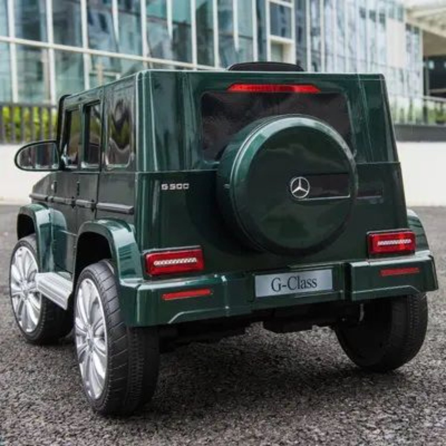 Лицензиран акумулаторен джип Mercedes Benz G500, 80W, 12V7AH, R/C 2.4G, EVA гуми - Image 3