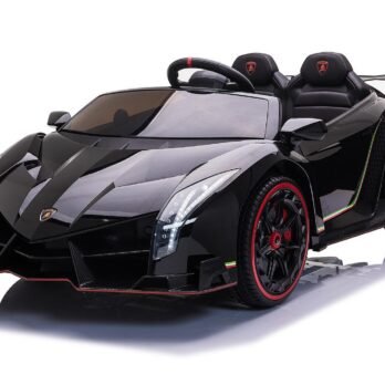 Лицензирана акумулаторна кола Lamborghini Veneno, 170W, 12V10AH, R/C 2.4G, EVA гуми - Image 4