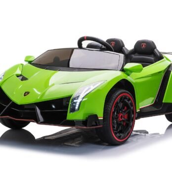 Лицензирана акумулаторна кола Lamborghini Veneno, 170W, 12V10AH, R/C 2.4G, EVA гуми - Image 4