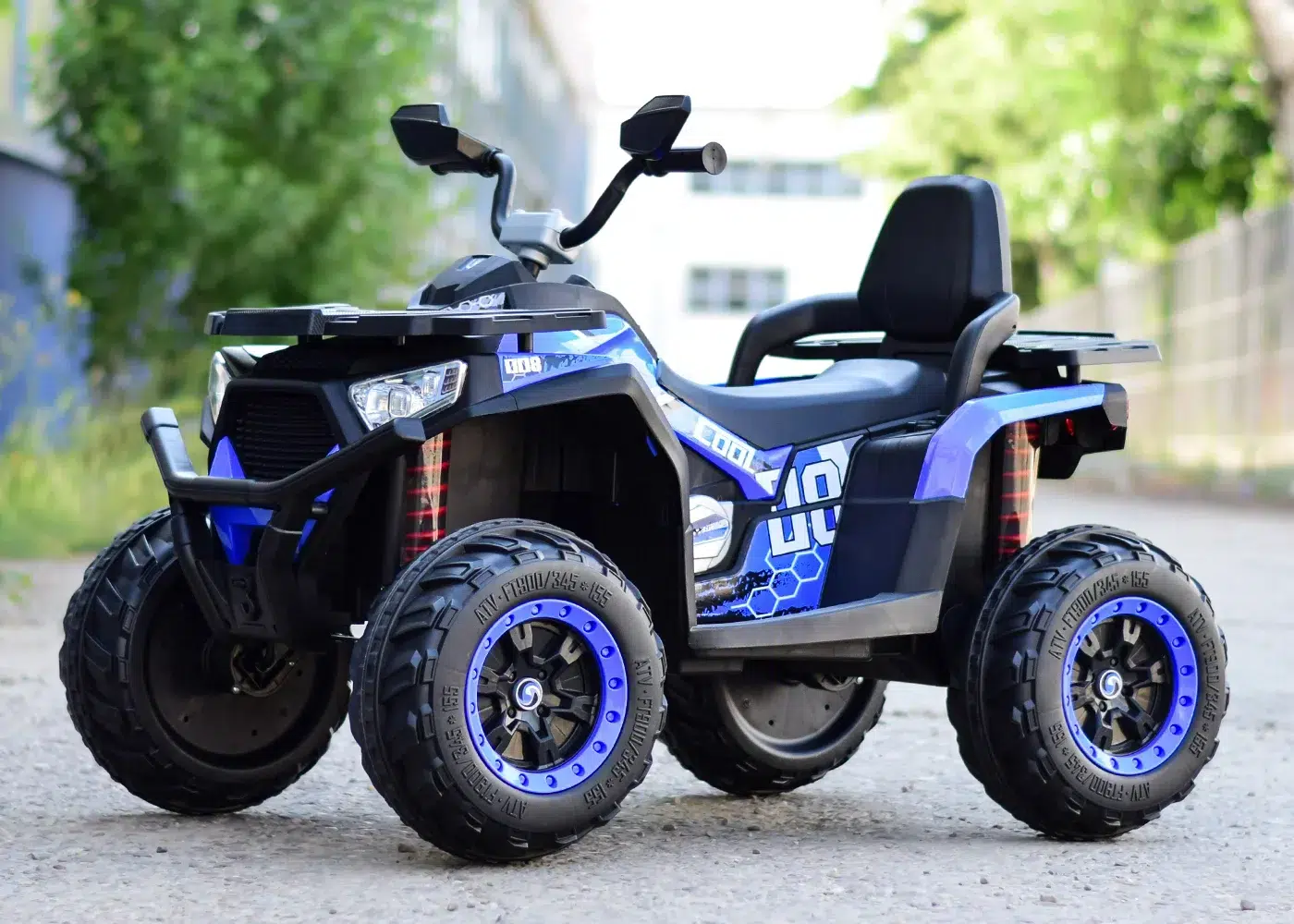 Детско акумулаторно АТВ SuperOffroad, 140W, 12V/7Ah, R/C 2.4, 4х4 - Image 4