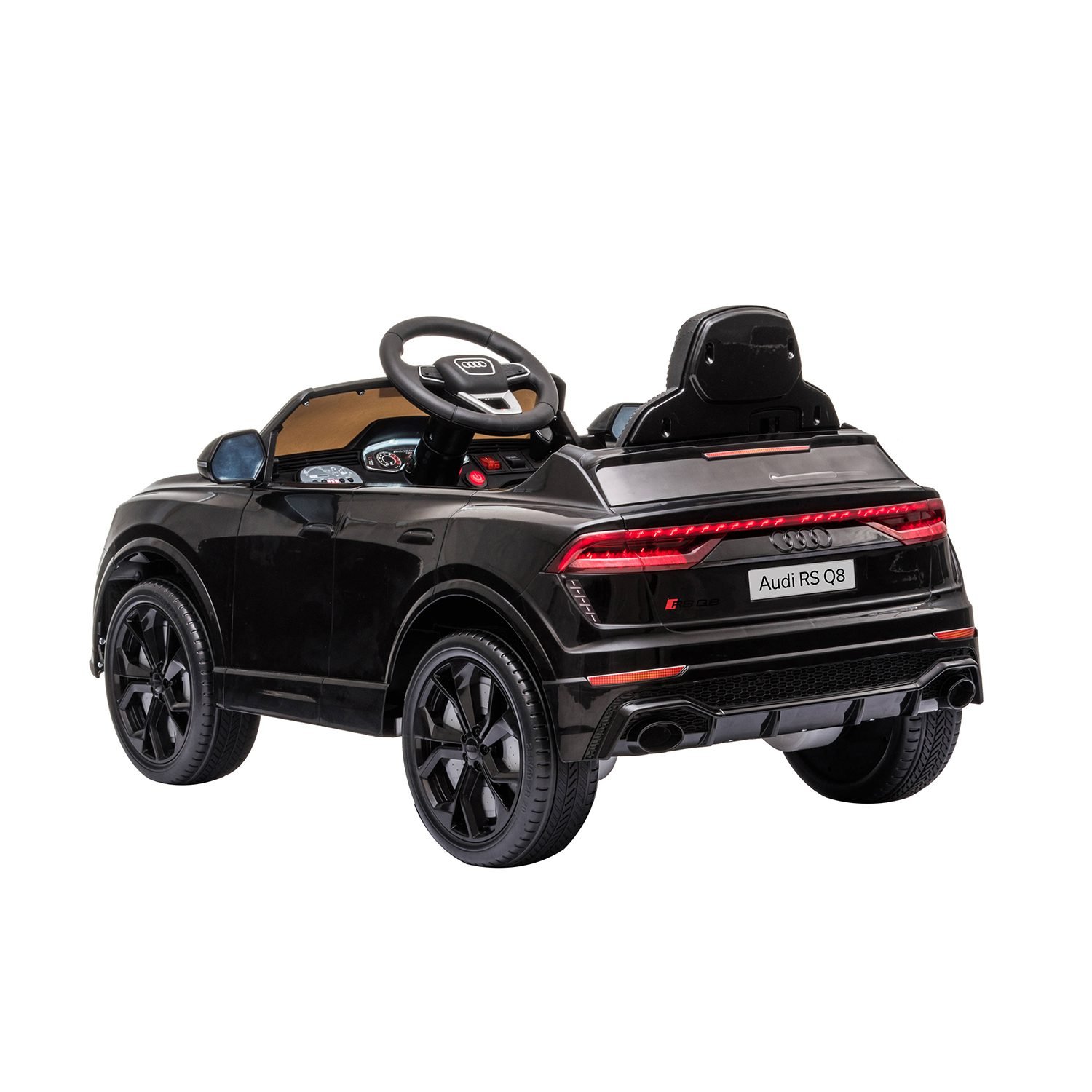 Лицензиран акумулаторен джип Audi RSQ8, 70W, 12V7AH, R/C 2.4G, EVA гуми - Image 3