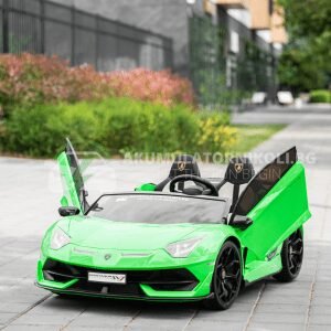 Лицензирана акумулаторна кола Lamborghini Aventador SVJ 2026, Drift, 24V7AH, 600W, R/C 2.4 G, EVA гуми