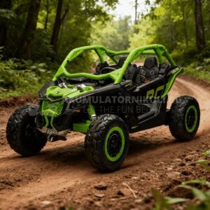 Лицензирано Акумулаторнo UTV, CAN AM Maverick, 500W, 24V7AH, R/C 2.4G, EVA гуми