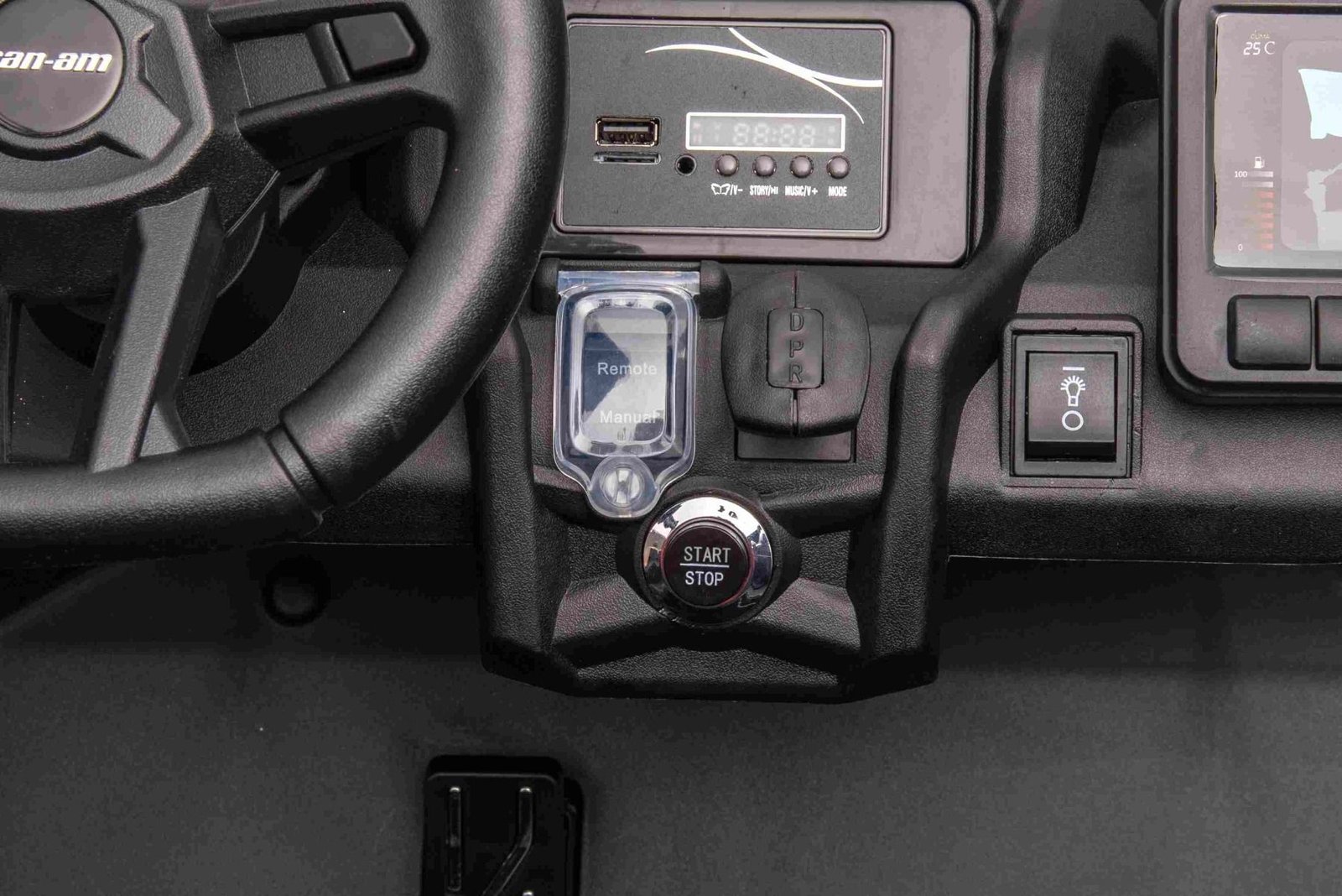 Лицензирано Акумулаторно UTV Can-am Maverick, 140W, 12V14Ah, 4x4, EVA гуми - Image 15