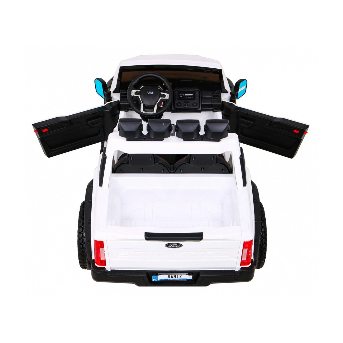 Лицензиран Акумулаторен Джип Ford Super Duty F450,180W, 12V/10Ah, 4x4, Premium - Image 9